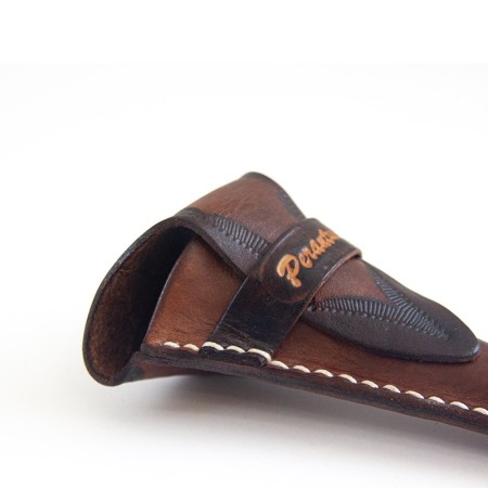 Bolsa para boquilha de tuba Perantucci Couro feito à mão - Sanganxa.com