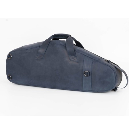 Funda para Saxo Tenor MG Cuero Natural - Sanganxa.com