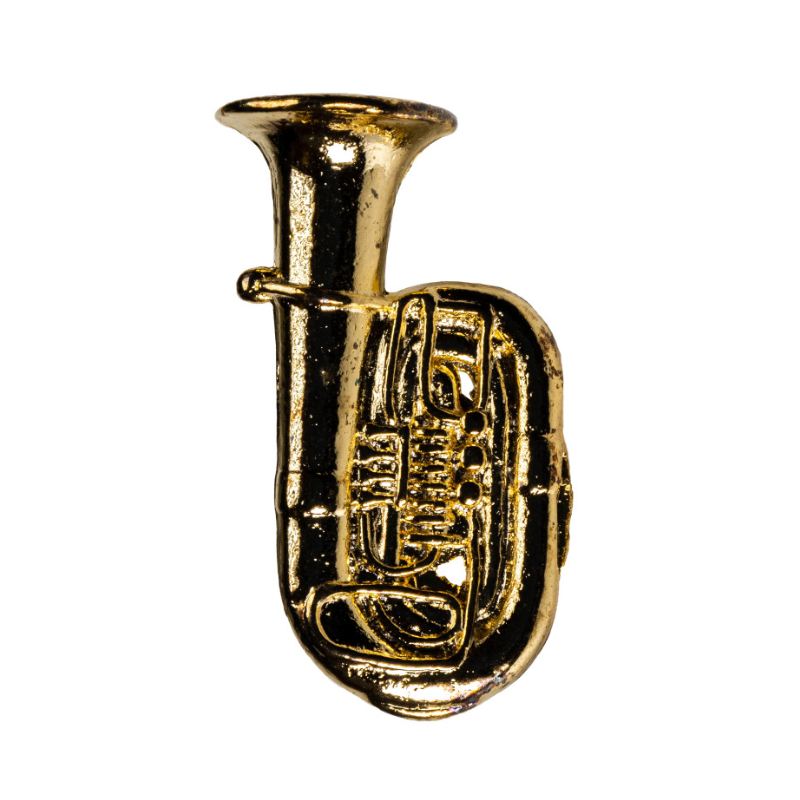 Pin Tuba GMusical Ouro 18K - Sanganxa.com