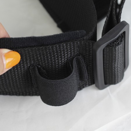 Correa Caja Cintura Acolchada Ref. 7332 Negro Ortola -  Sanganxa.com