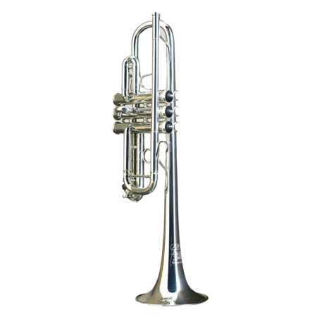 Trompete em Dó Adams Master Series 0.55 Prateado - Sanganxa.com