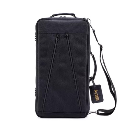 Gard 5MCSK Estojo para três trompetes em nylon preto - Preto Sanganxa.com