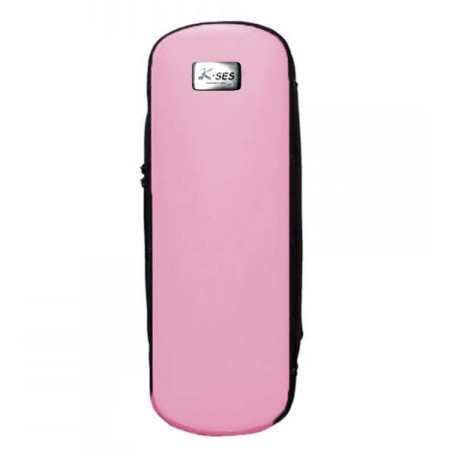 K-SES Estojo Premium Rosa Brilhante para Flauta e Mini Flautim - Sanganxa.com