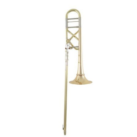 Trombone Bach Artisan A47XPS latão dourado Bb/Fa - Sanganxa.com