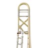 Trombone Bach Artisan A47XPS latão dourado Bb/Fa - Sanganxa.com