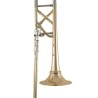 Trombone Bach Artisan A47XPS latão dourado Bb/Fa - Sanganxa.com