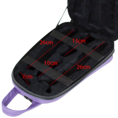 Estojo para Oboé Ortolá 194 BRG Série Amelie Púrpura - Sanganxa.com