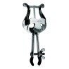 Suporte para trompete de marcha Braçadeira de suporte para trompete de samba 9112SM cromado - - sanganxa.como.https://desar