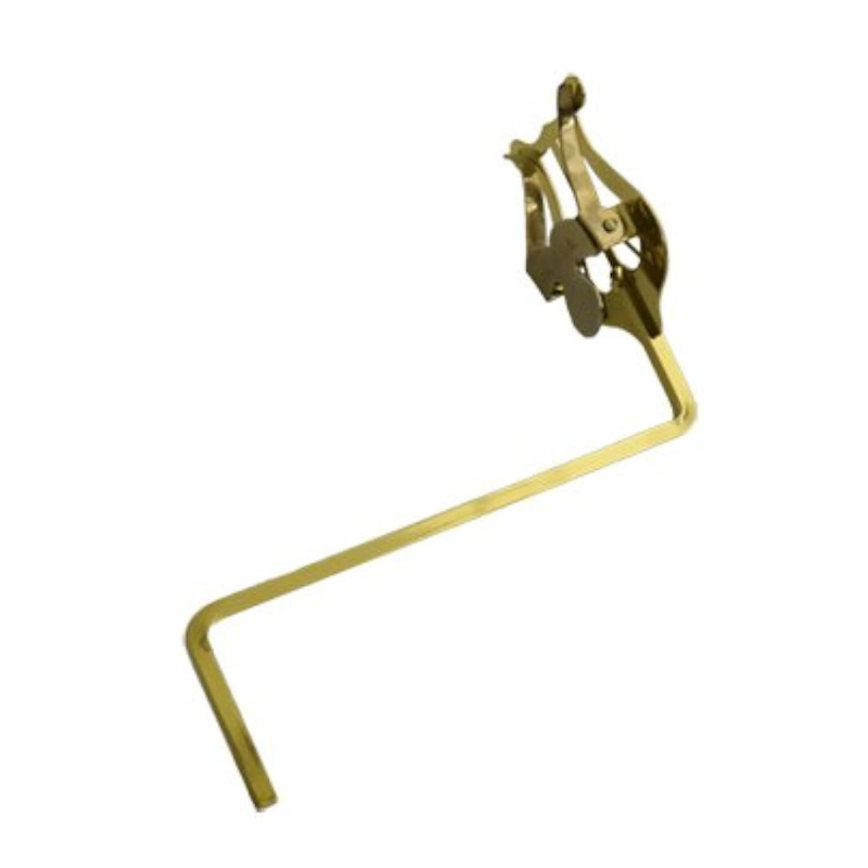 Suporte para Saxofone Samba Cauda Longa 9123SM Banhado a Ouro - sanganxa.com