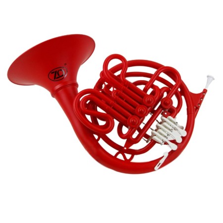 Trompa Double Zo ABS Vermelho Mate Bb/Fa-  sanganxa.com