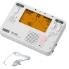 Afinador Metronomo Korg tm70c blanco con Micro de contacto -sanganxa.com
