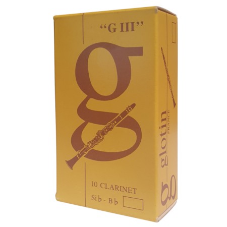 Palhetas Box Glotin Clarinete 3.5 Amarelo Box 10u. -  sanganxa.com
