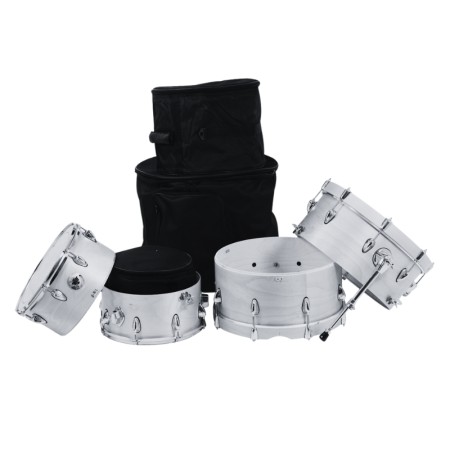 Bateria Santafe Set Compact Bombo de 20" Negro -sanganxa.com