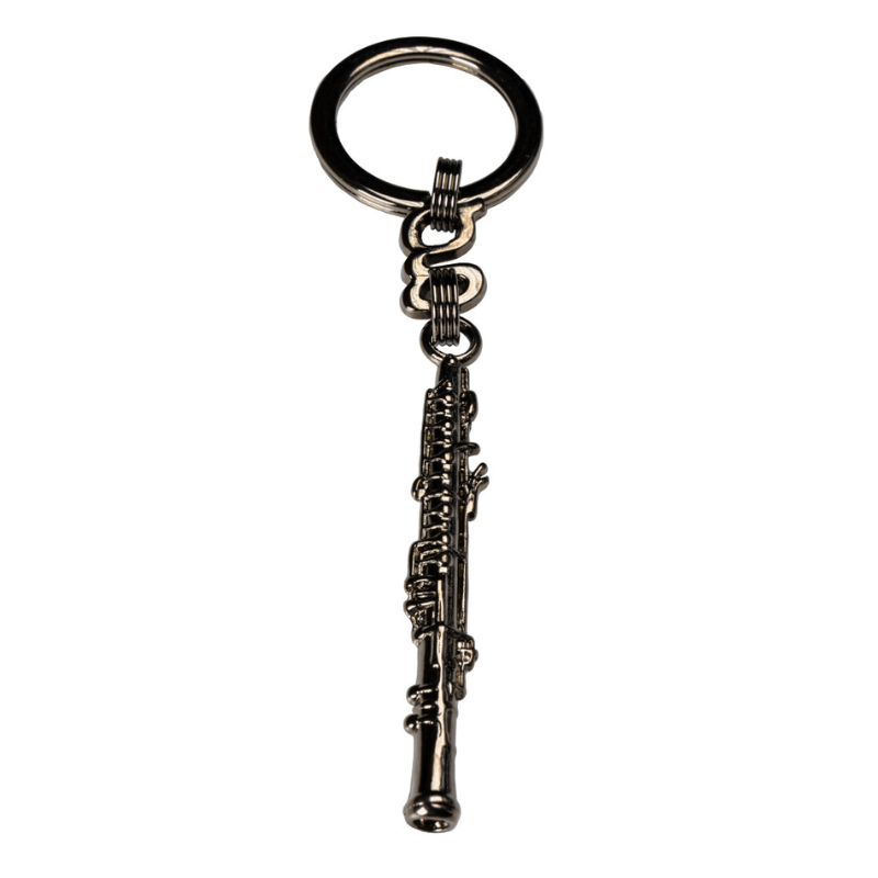 Llavero Oboe Gmusical Negro -sanganxa.com