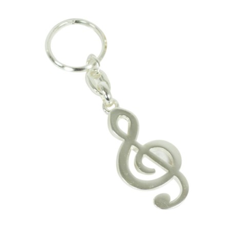 Llavero Clave de Sol Ortola FTL016 Plateado -sanganxa.com