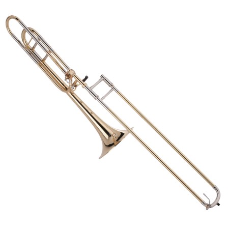 Trombone Adams Sonic Lacado com Transpositor - Sanganxa.com