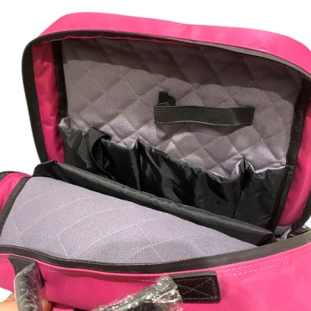 ESTOJO ROI FLAUTA PICCOLO MOCHILA COR-DE-ROSA