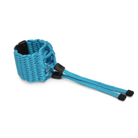 Braçadeira de bambu para clarinete UNA azul claro - sanganxa.com