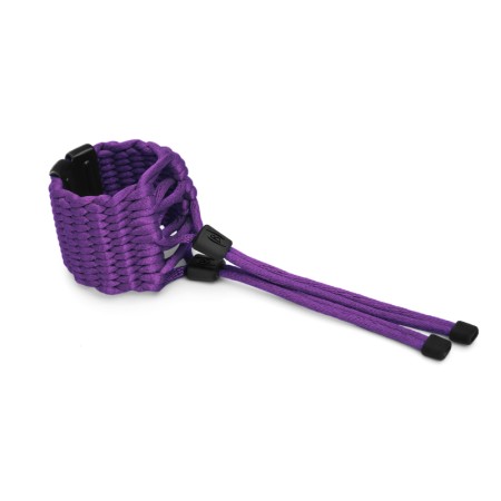 Braçadeira de bambu para clarinete UNA Roxo - sanganxa.com