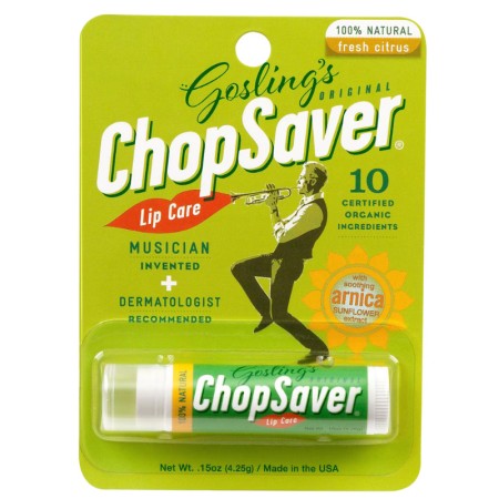 CHOP SAVER protector labial diseñado para músicos