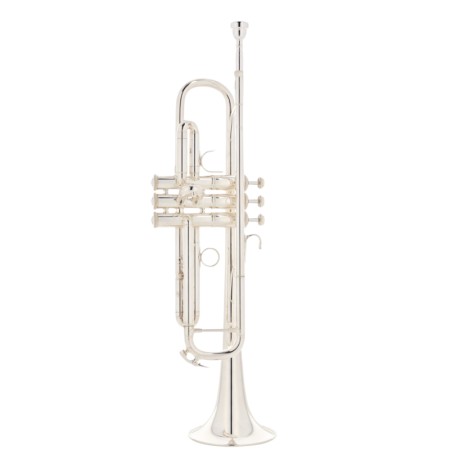 Trompete Bach 17043GYR Apollo prateado - sanganxa.com
