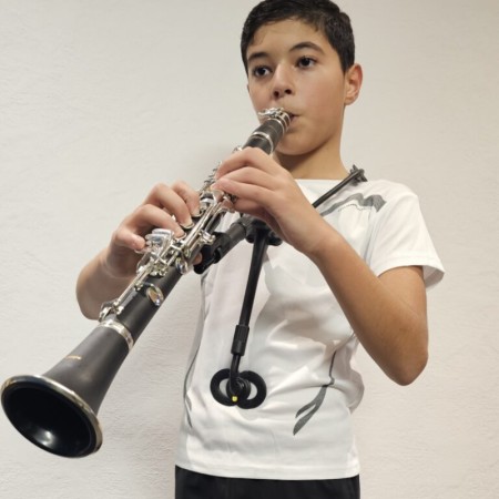 Arnés Clarinete, Oboe o Saxo Soprano Jazzlab Clarinet Holder Pro