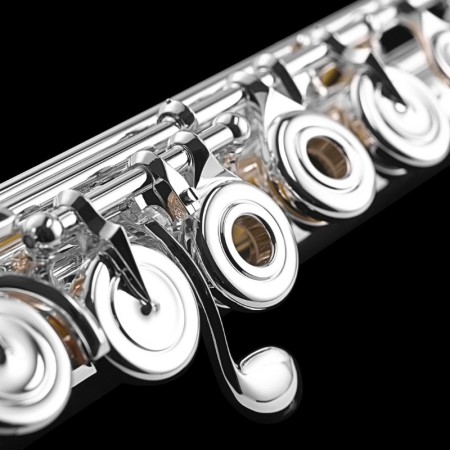 Flauta Di Zhao DZ801BEF Elevador em ouro de 14k - sanganxa.com