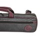 Bolsa para estojo de flauta Gard 164BELKP couro de crocodilo preto borgonha - - sanganxa.comnxa.c