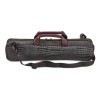 Bolsa para estojo de flauta Gard 164BELKP couro de crocodilo preto borgonha - - sanganxa.comnxa.c