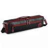 Bolsa para estojo de flauta Gard 166-DML-KY em pele preta borgonha -  sanganxa.com