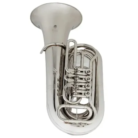 Tuba St Petersburg 202n em Bb Níquel 45 cm - Sanganxa.com