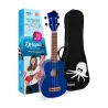 Ukulele Soprano Octopus UK205BKS Azul Marino-Sanganxa.com