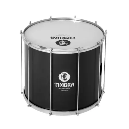 Surdo Timbra 18"x40 cm Aluminio Negro Mate 10 div Ti15914