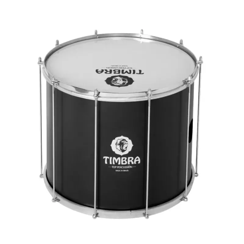 Surdo Timbra 18 "x40 cm Alumínio preto mate 10 div Ti15914