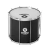 Surdo Timbra 18 "x40 cm Alumínio preto mate 10 div Ti15914