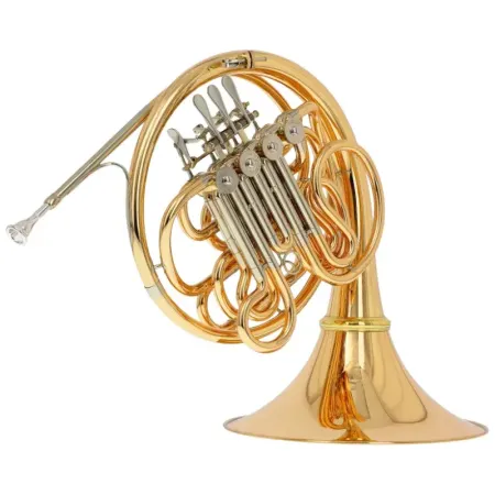 Trompa Dupla Hans Hoyer 801GAL F/B Bb Lacado - Sanganxa.com