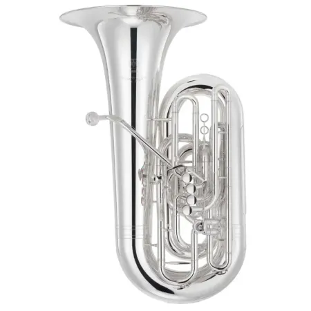 TUBA YAMAHA YCB-623S 4/4 EN DO PLATEADA