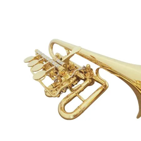 Trompete Piccolo Oberrauch Vivaldi Latão Bruto