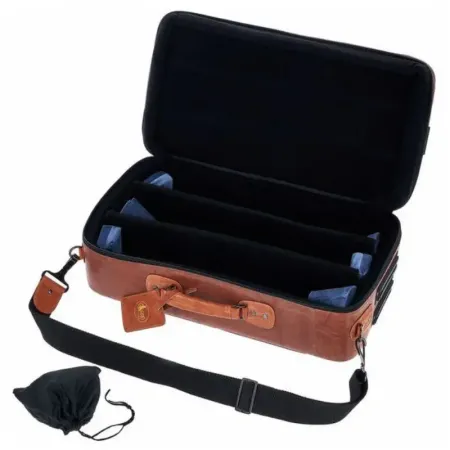 Funda Gard 5ECLN LT 3 Trompetas Piel Marrón Envejecido -sanganxa.com