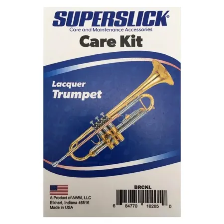 Kit de manutenção para trompete lacado Superslick -sanganxa.com