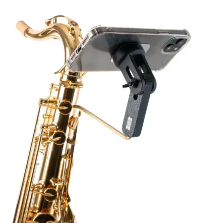 Suporte para saxofone tenor 3dTone para telemóvel e Ebook -sanganxa.com