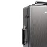 Estuche 4 trompetas Wahnsinn carbono mate y negro