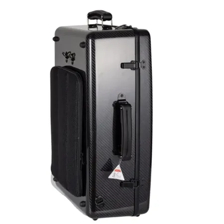 Estuche 4 trompetas Wahnsinn carbono mate y negro