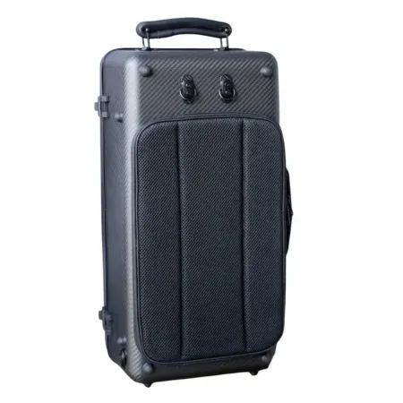 Estuche 3 trompetas Wahnsinn carbono mate y negro -sanganxa.com