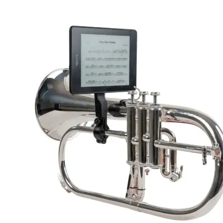Suporte de música para flugelhorn 3dTone para telemóvel e Ebook