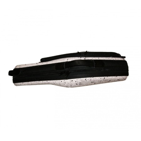 K-Ses Premium Case Forma Fusion White Matte Saxofone Alto - Sanganxa.com