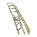 Trombone Lacado Bb/Fa Haste Regular Bach 42 BO - Sanganxa.com