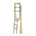 Trombone Lacado Bb/Fa Haste Regular Bach 42 BO - Sanganxa.com