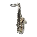 TENOR SAX PIN GMUSICAL GOLD 18K G Musical - 1
