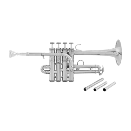 TROMPETA PICCOLO BACH ARTISAN AP190S PLATEADA SIB/LA -3